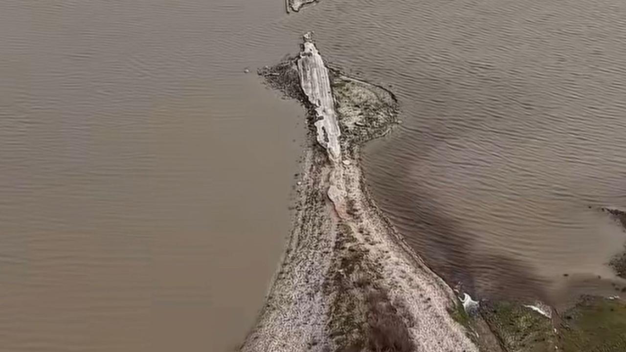 Alaçatı Kutlu Aktaş Barajı'nda su seviyesi yükseliyor