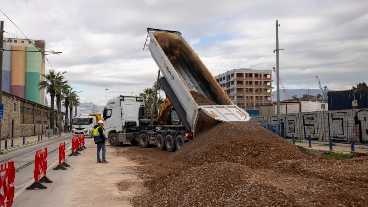 Alsancak’ta dev altyapı çalışması
