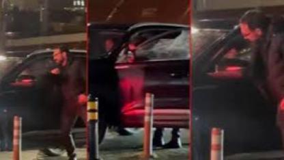 Başakşehir'de cipin camını kırıp kadın sürücüye saldırdı