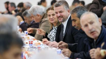 Başkan Görkem Duman Bucalılarla aynı sofrada buluştu