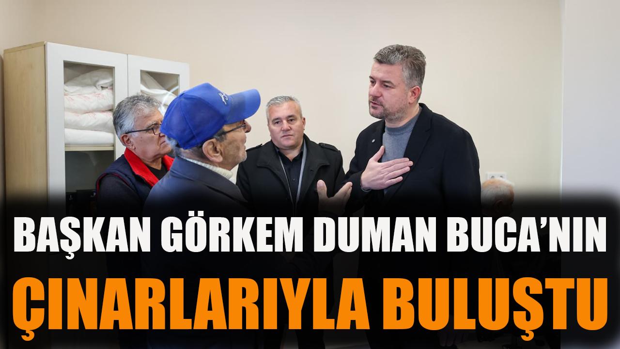 Başkan Görkem Duman Buca’nın çınarlarıyla buluştu