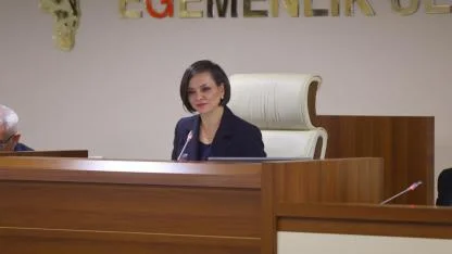 Başkan Kınay Karabağlar Meclisinde Konuştu