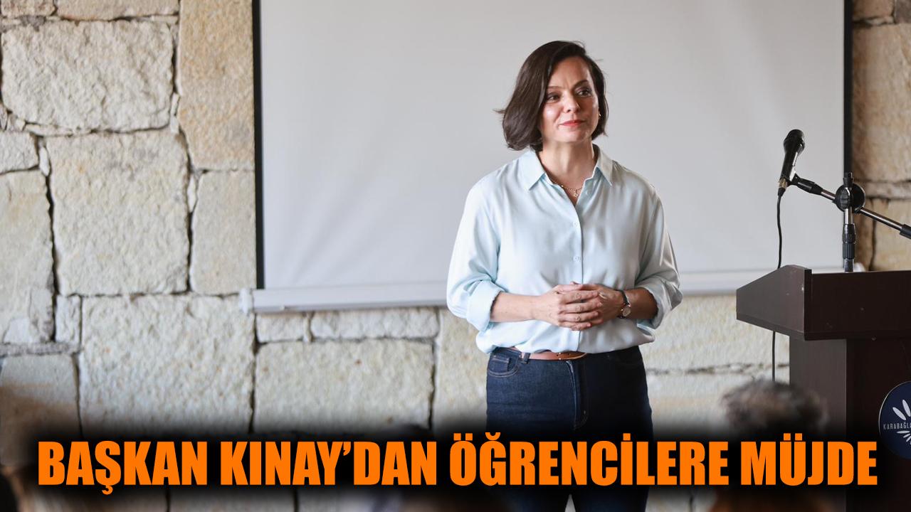 Başkan Kınay’dan Öğrencilere Müjde
