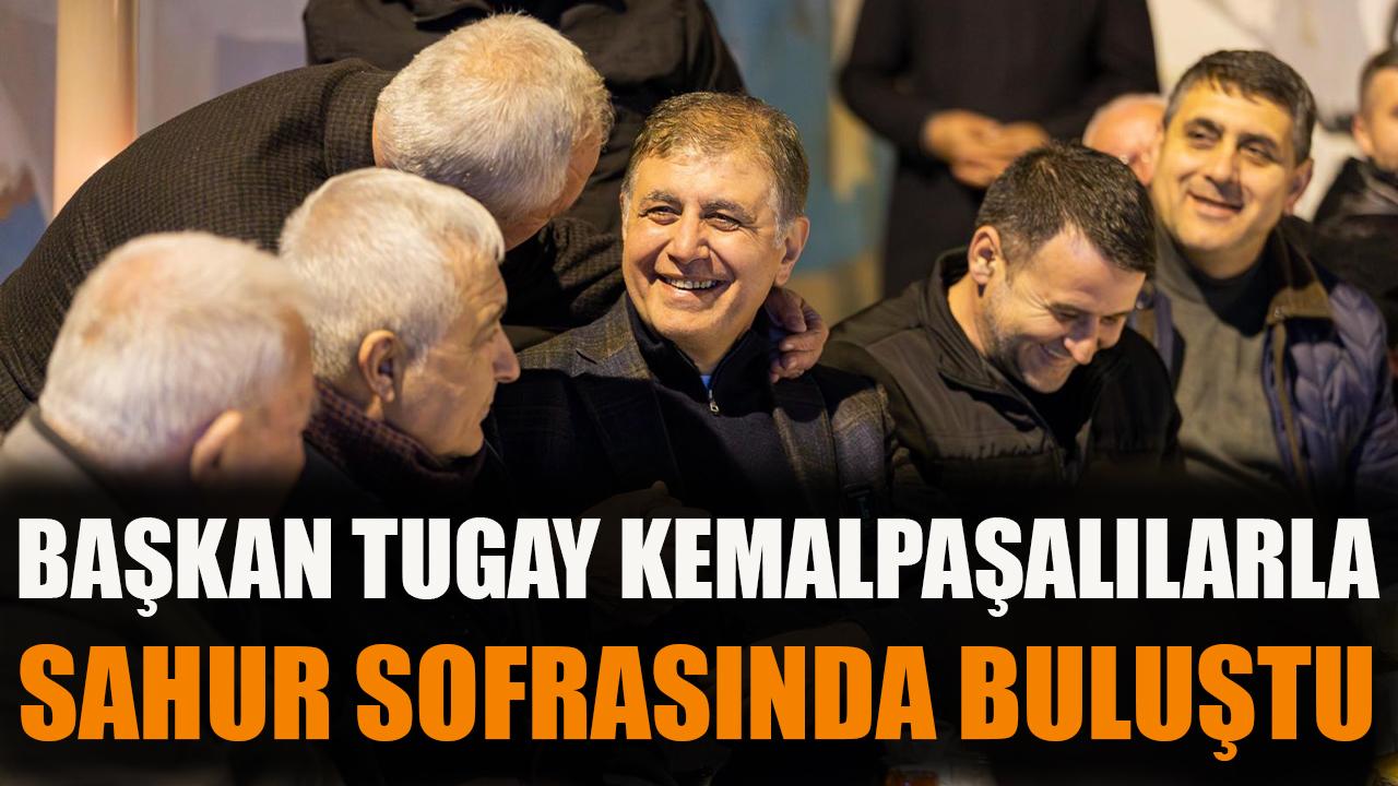 Başkan Tugay Kemalpaşalılarla sahur sofrasında buluştu