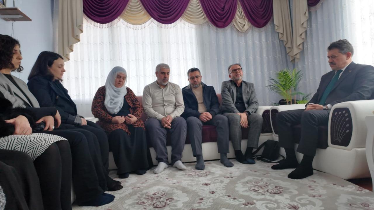 Başsavcı Ali Yeldan'dan, Mihriban'ın ailesne taziye ziyareti