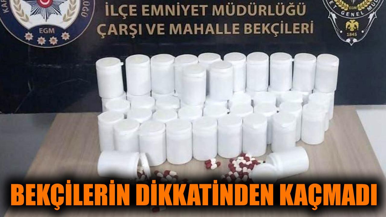 Bekçilerin dikkatinden kaçmadı