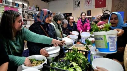 Bornova’da kompostla dönüşen kent tarımı