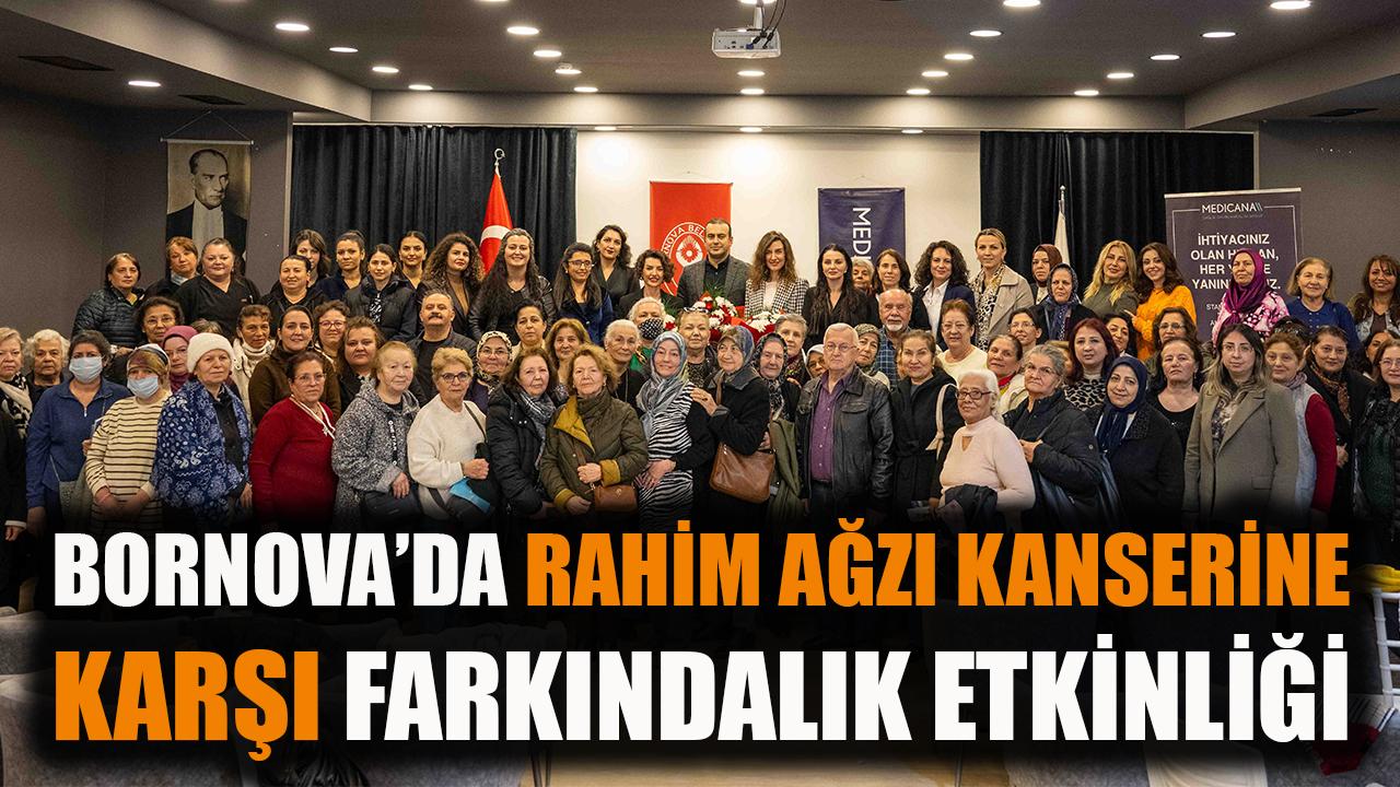 Bornova’da rahim ağzı kanserine karşı farkındalık etkinliği