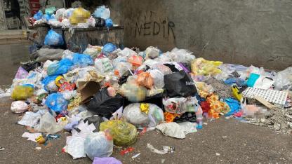 Buca'da grev bitti, çöp çilesi bitmedi