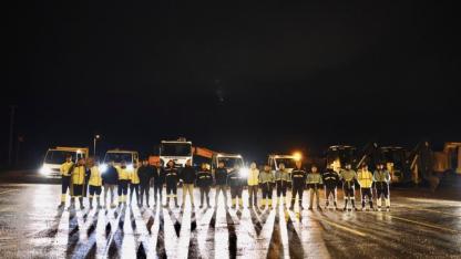 Çeşme’de şiddetli yağışa karşı kesintisiz mücadele