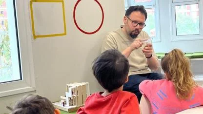 Çocuklar mimarlığın izini sürdü