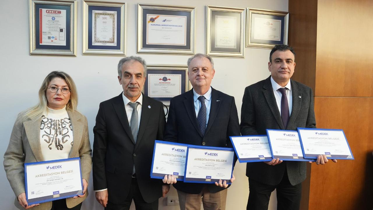 Ege Üniversitesinin akreditasyon başarısı devam ediyor