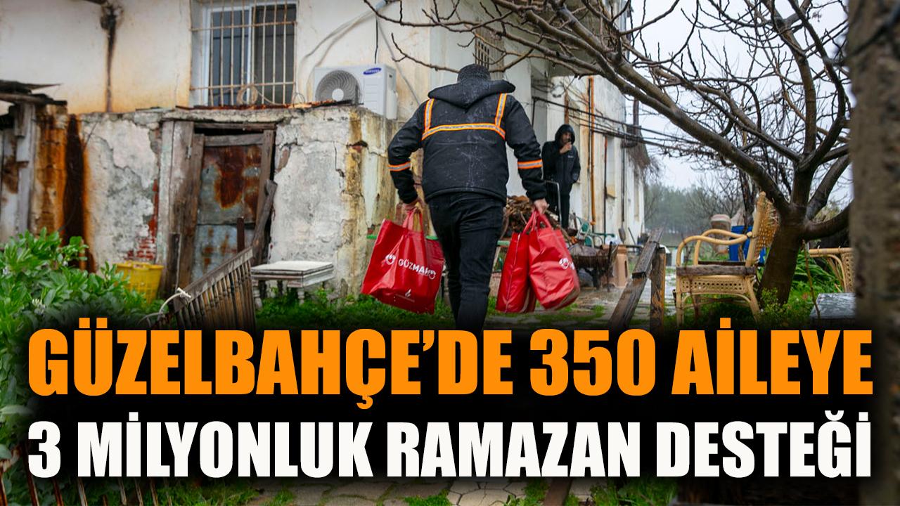 Güzelbahçe'de 350 Aileye 3 Milyonluk Ramazan Desteği