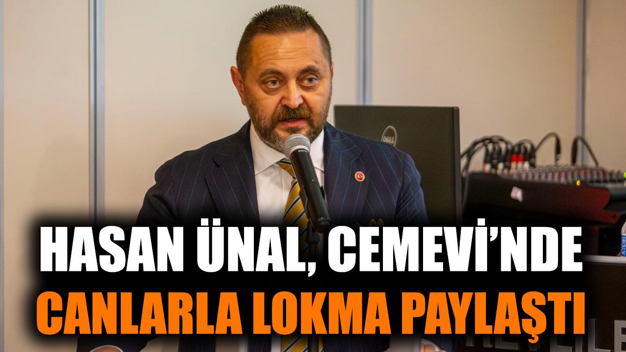 Hasan Ünal, Cemevi’nde Canlarla Lokma Paylaştı