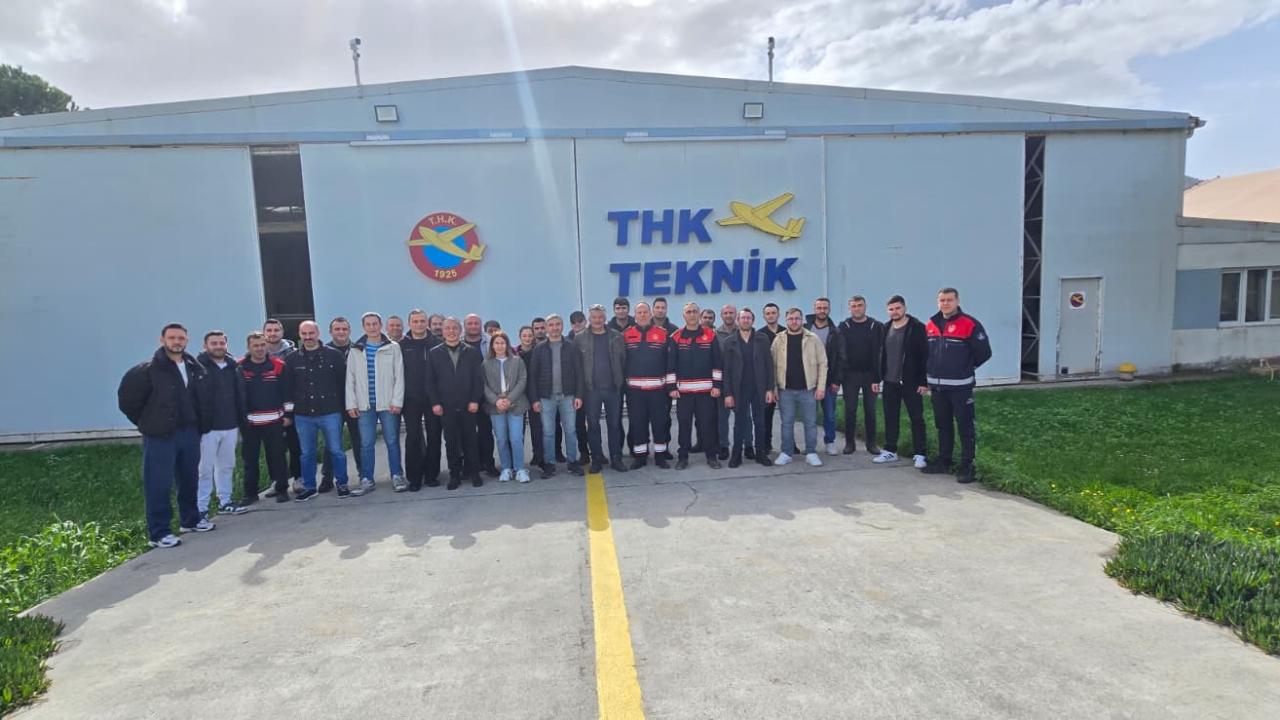İzmir İtfaiyesi’nden hava kazalarına özel eğitim