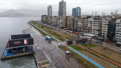 İzmir’de ocak yağışları 88 yılın ortalamasına fark attı