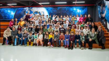 Karşıyakalı anaokulu öğrencileri Uzay Kampı’nda