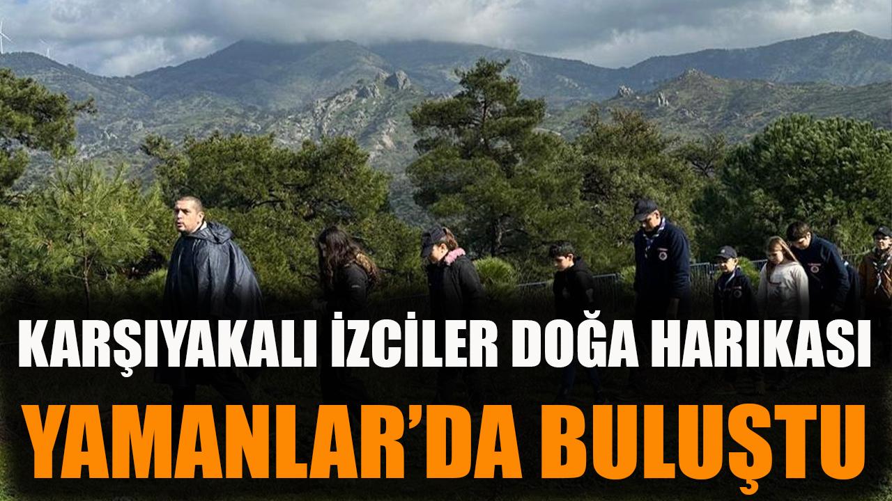 Karşıyakalı izciler doğa harikası Yamanlar’da buluştu