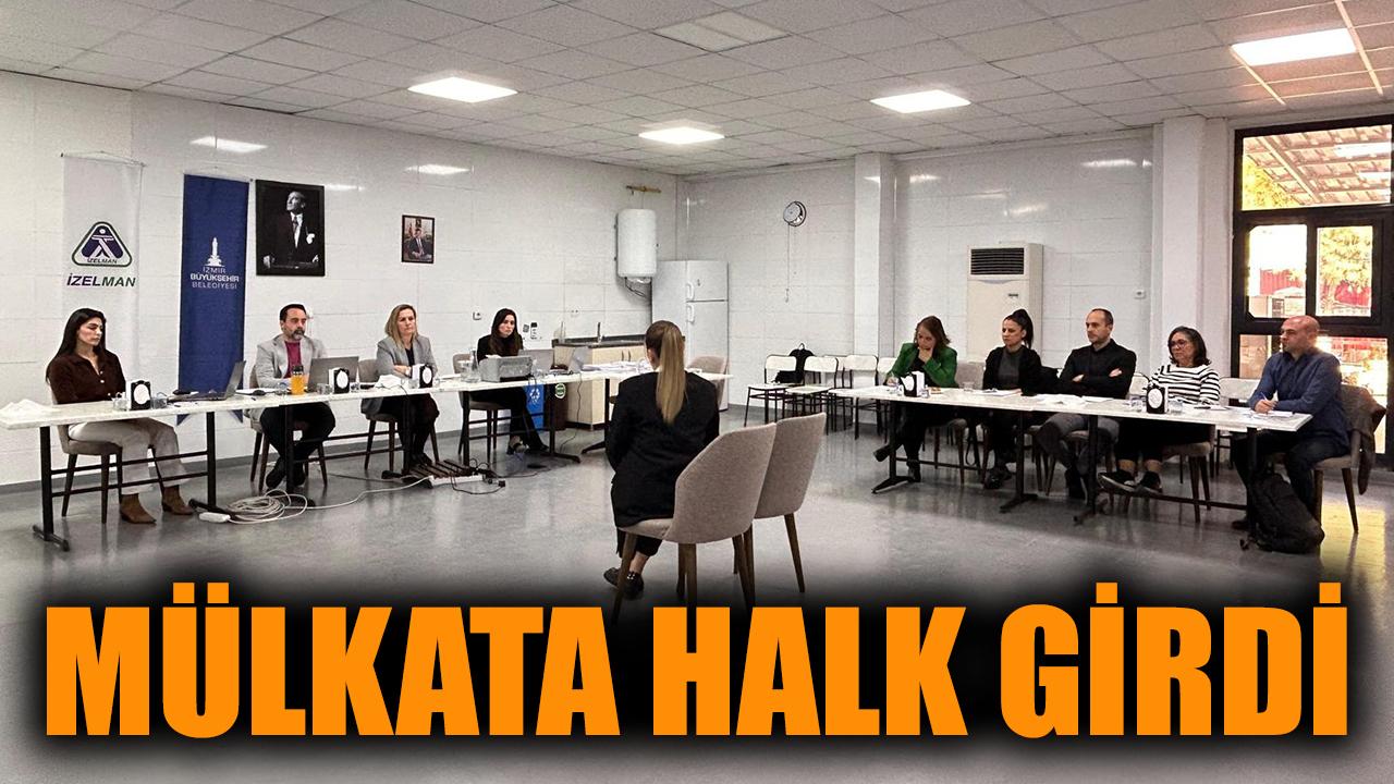 Mülakata halk girdi