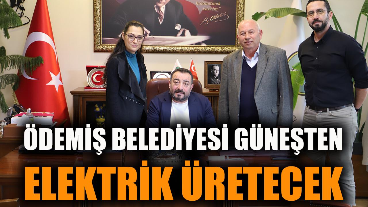 Ödemiş Belediyesi güneşten elektrik üretecek