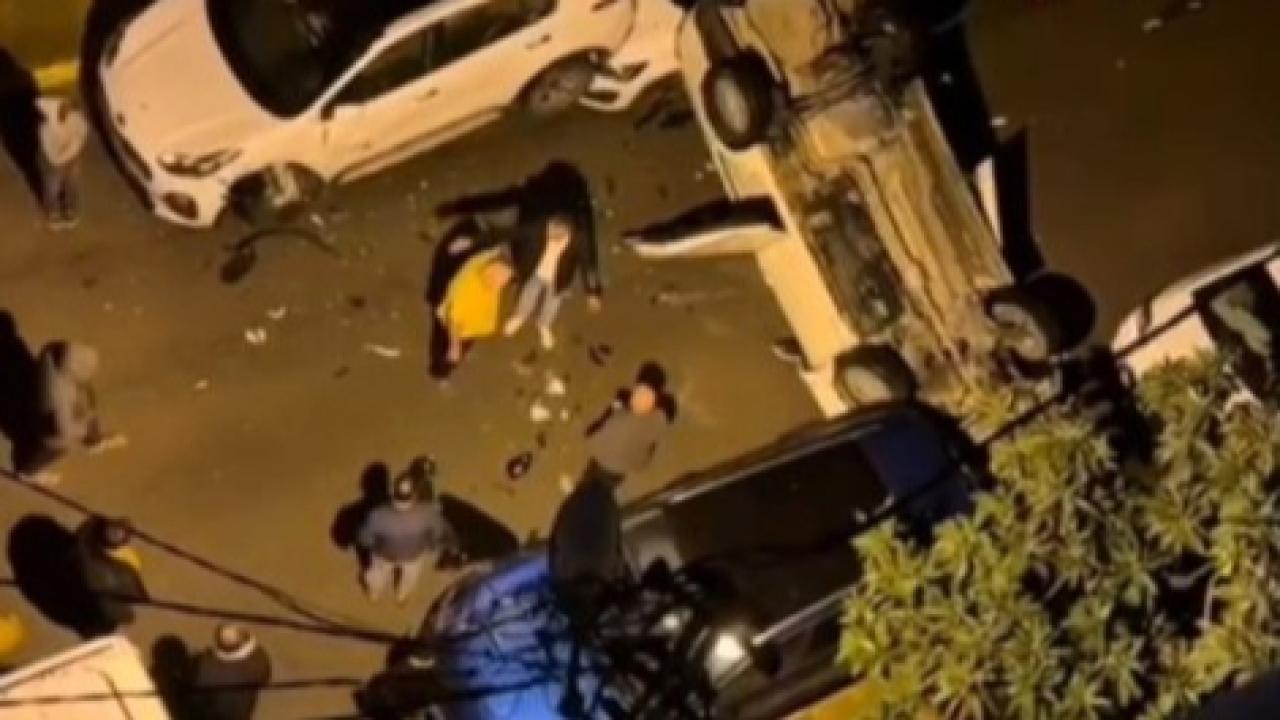 Pendik’te kazaya karışan alkollü sürücünün savunması pes dedirtti