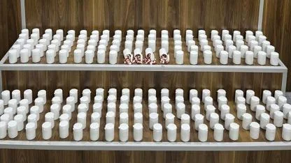 Polisten kaçan araçlardan binlerce uyuşturucu hap çıktı