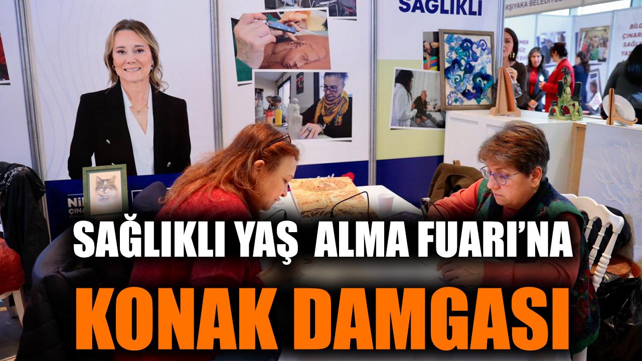 Sağlıklı Yaş Alma Fuarı’na Konak damgası