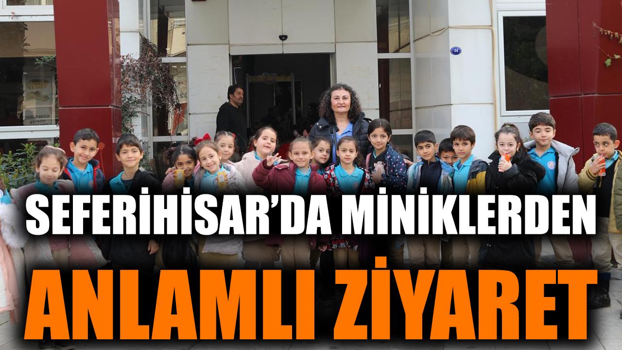 Seferihisar’da miniklerden anlamlı ziyaret