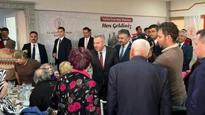 Şehit yakınları ve gaziler ‘Büyük Aile Sofrası’nda buluştu