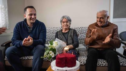 Sevgililer Günü’nde vefa ve şefkat buluşması