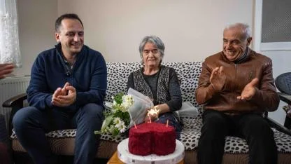 Sevgililer Günü’nde vefa ve şefkat buluşması