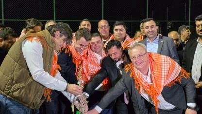 Solakoğlu Göllüce'de çiftçilerle buluştu