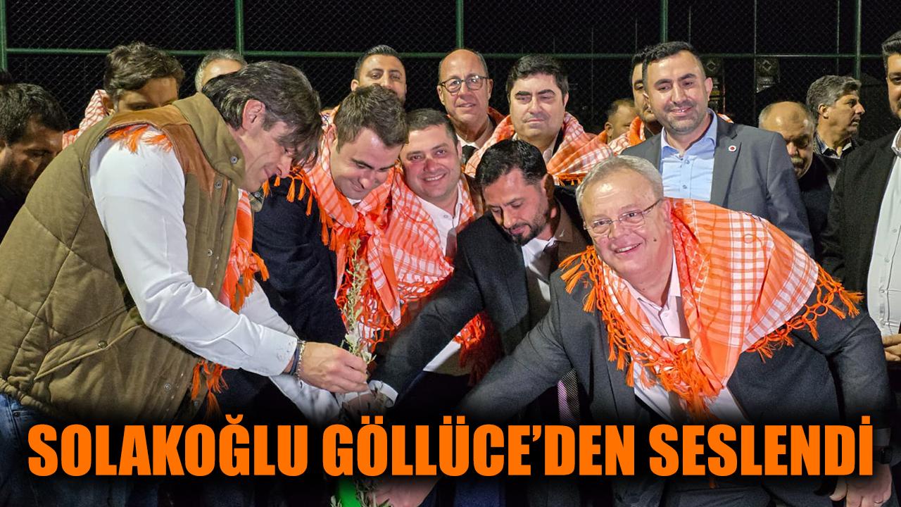 Solakoğlu Göllüce'de çiftçilerle buluştu