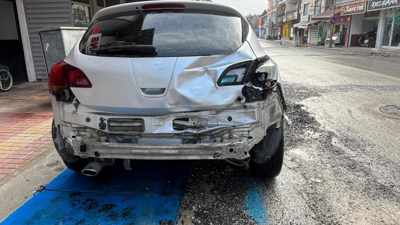 Sürücünün şekeri düştü, araç kontrolden çıktı