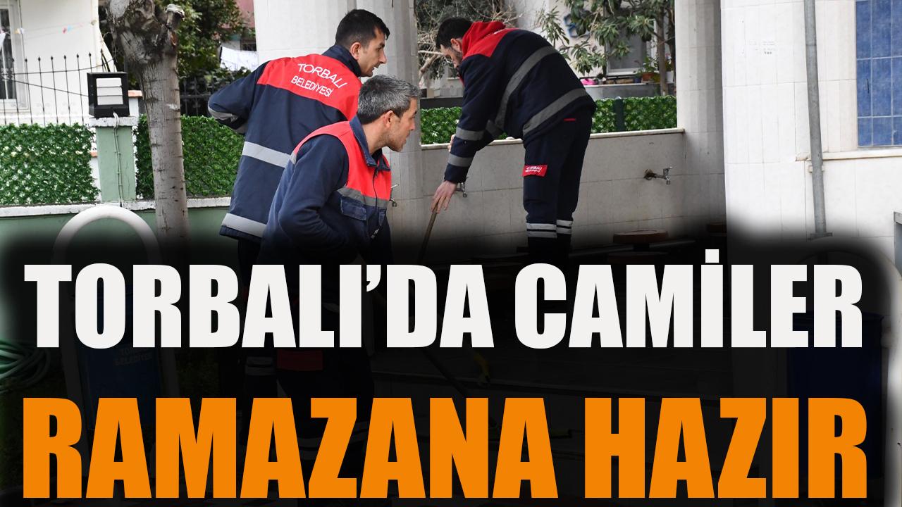 Torbalı'da camiler Ramazana hazır