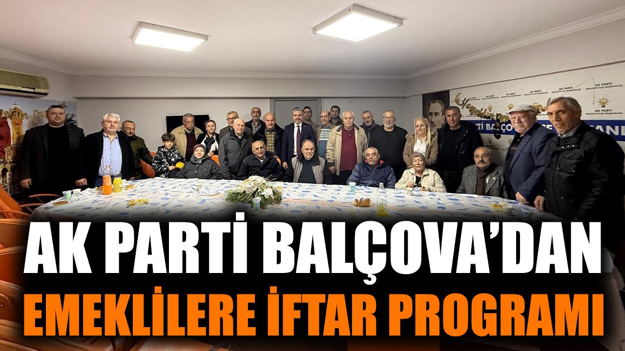 AK Parti Balçova’dan Emeklilere İftar Programı