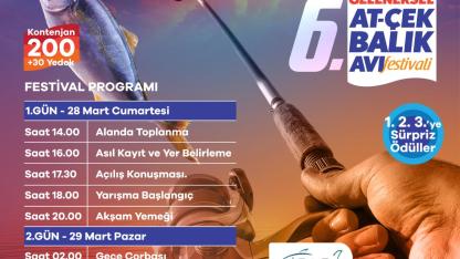 Aliağa’da ‘6. Geleneksel At-Çek Balık Avı Festivali’