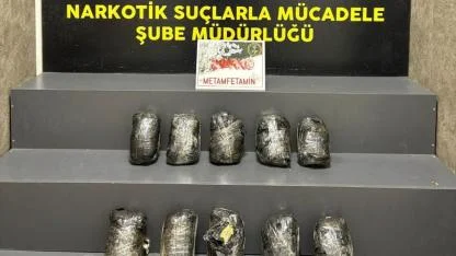 'Alis' tepki verdi, araçtan 10 kilo uyuşturucu çıktı