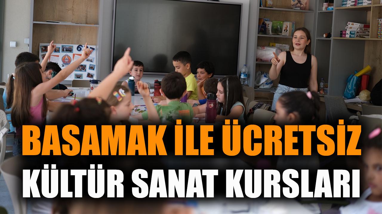 BASAMAK ile ücretsiz Kültür-Sanat Kursları