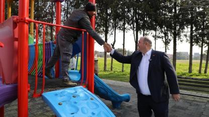 Başkan Çiçek Sahada; Çalışmalar Dolu Dizgin Sürüyor