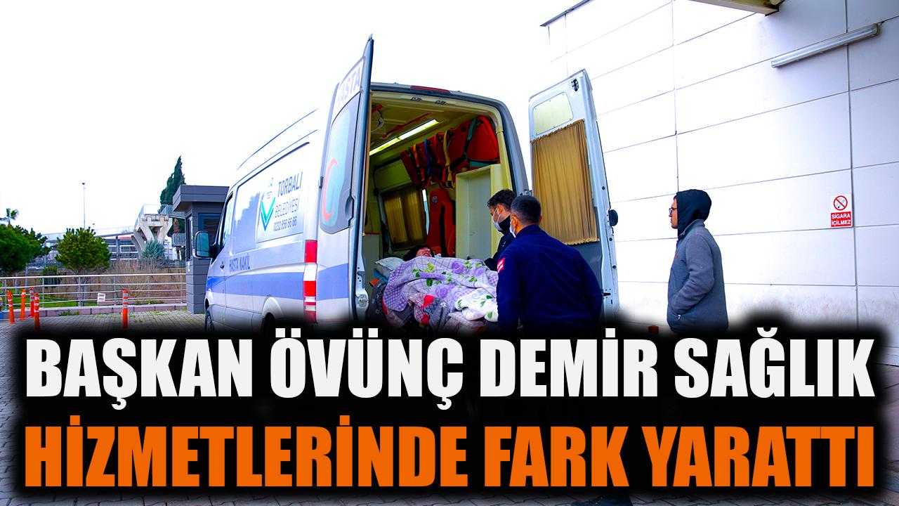 Başkan Övünç Demir sağlık hizmetlerinde fark yarattı