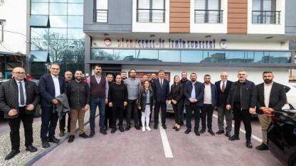 Başkan Tugay’dan Gümüştekin’e ziyaret