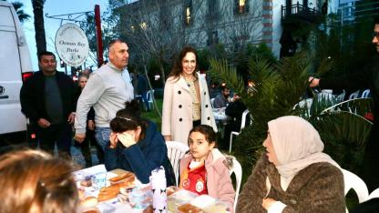 Başkan Ünsal taraftarlarla iftarda buluştu