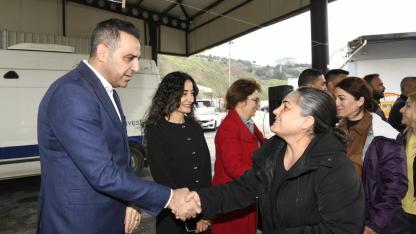 Başkan Yıldız’dan Personelle Bayramlaşma