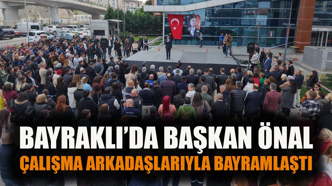 Bayraklı Belediyesi’nde bayramlaşma