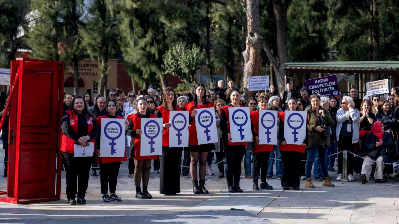 Bornova’da 8 Mart Dayanışması