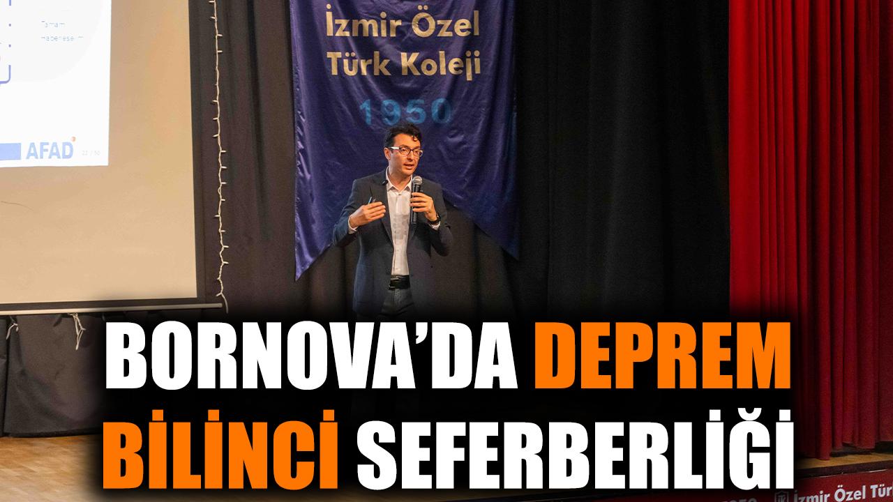 Bornova’da deprem bilinci seferberliği