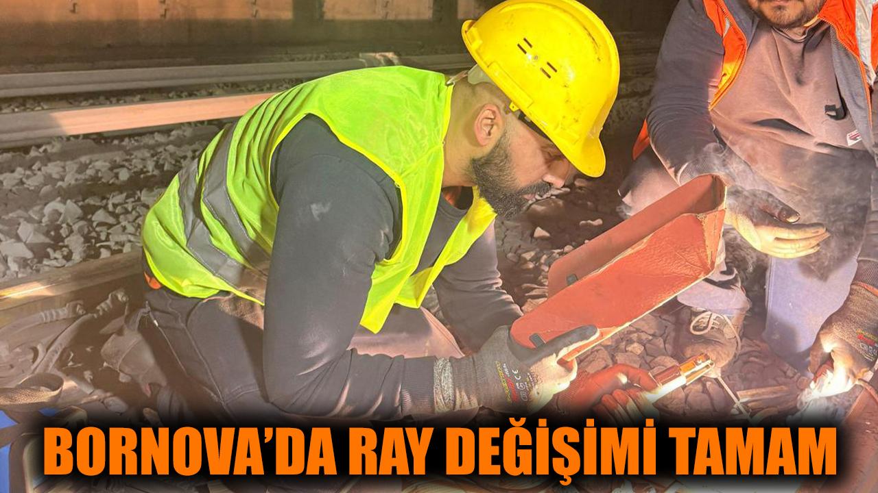 Bornova’da ray değişimi tamam