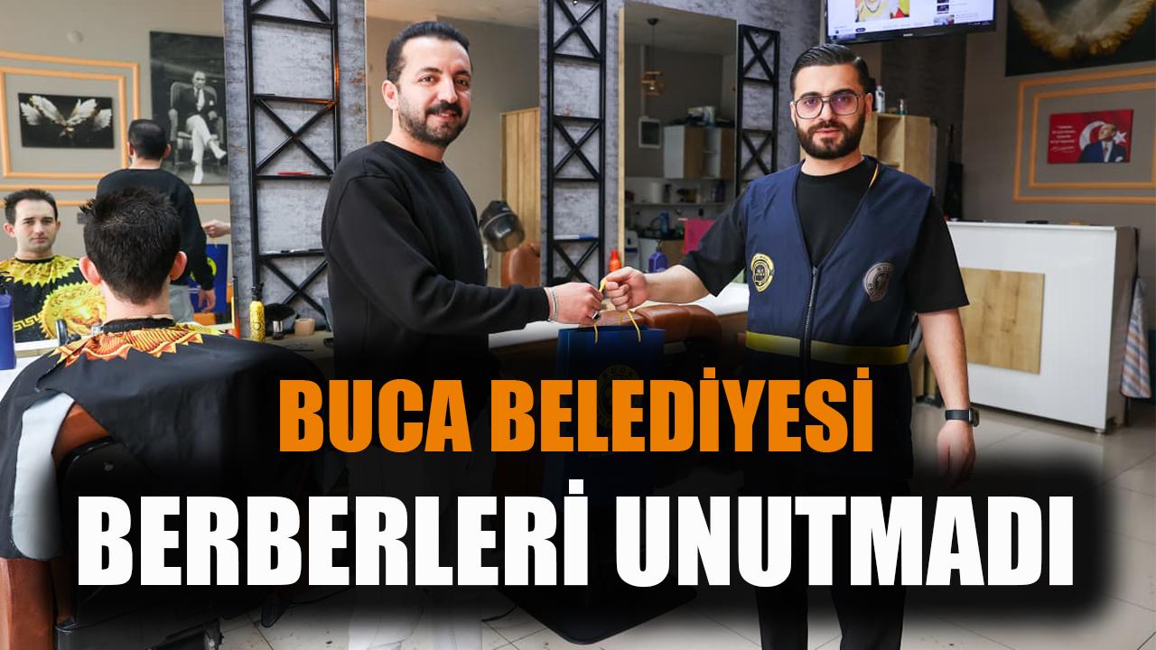 Buca Belediyesi berberleri unutmadı