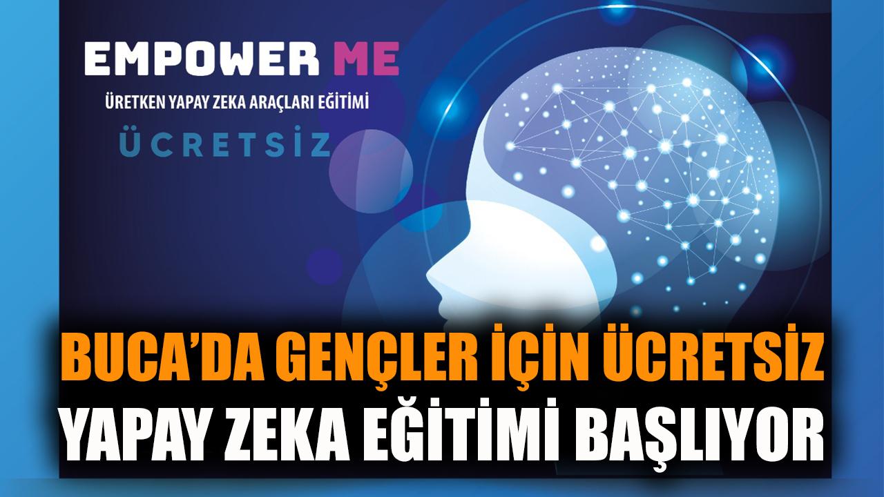 Buca’da gençler için ücretsiz yapay zekâ eğitimi başlıyor